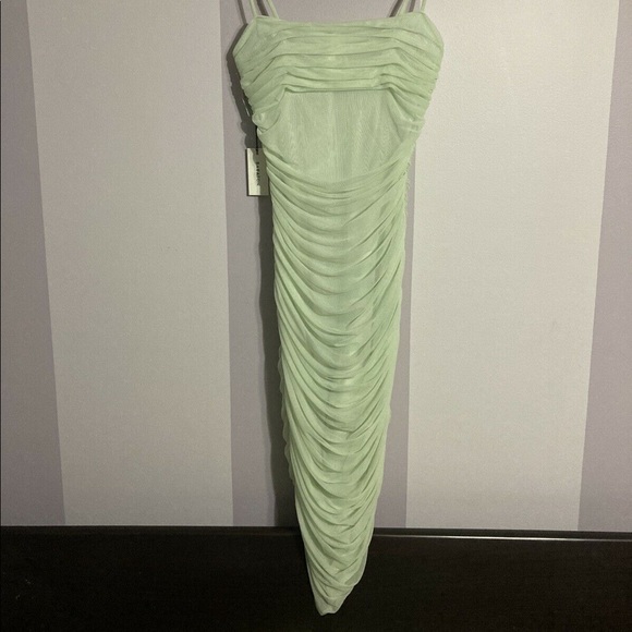 SOLD Aritzia Babaton Luxor Dress Size 2 aqua essence - Picture 6 of 10